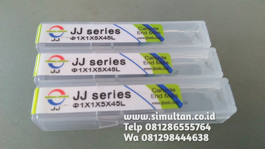 Jual Endmill JJ Series Dia 1X1X5X45L JJ TOOLS PT Sinergi Multi Talenta